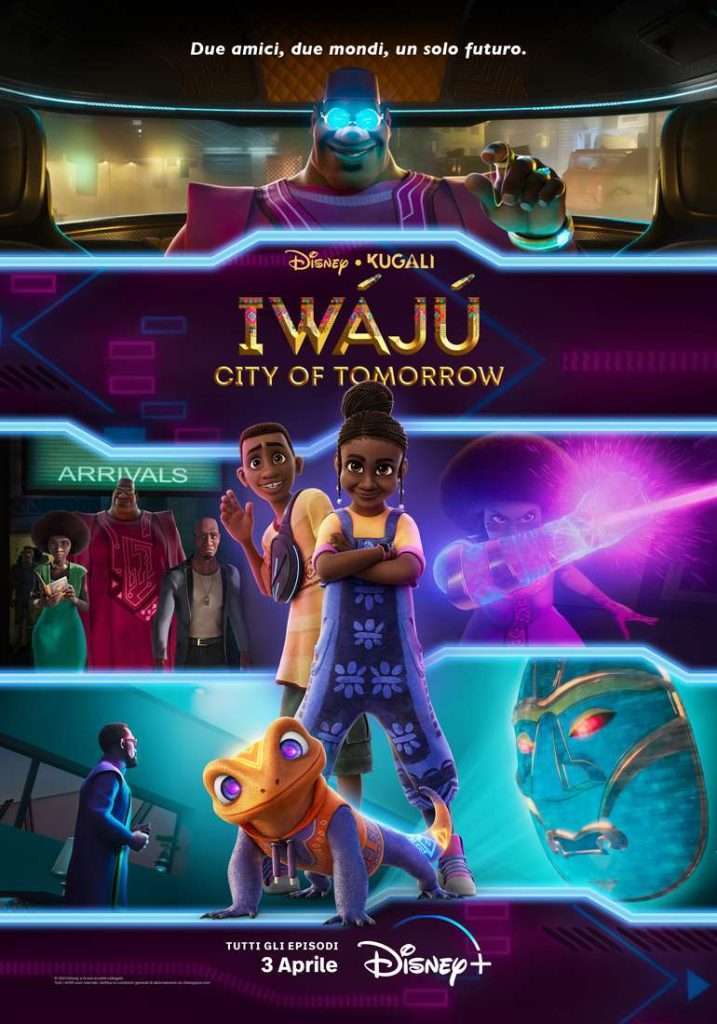 Iwajú serie TV Disney+ trailer e poster