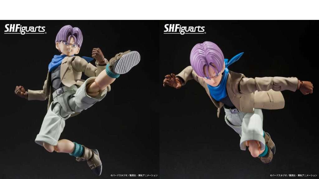 Action figure Trunks Bandai