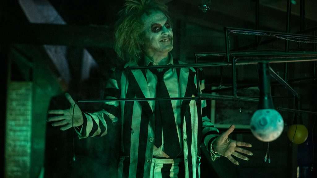 Beetlejuice Beetlejuice trailer nuove immagini Monica Bellucci spot