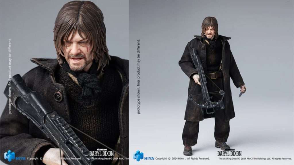 Daryl Dixon in The Walking Dead l'action figure by Hiya Toys