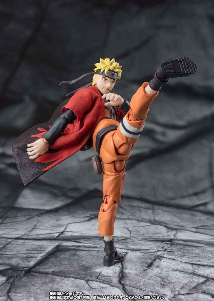action figure Naruto Uzumaki sh figuarts bandai