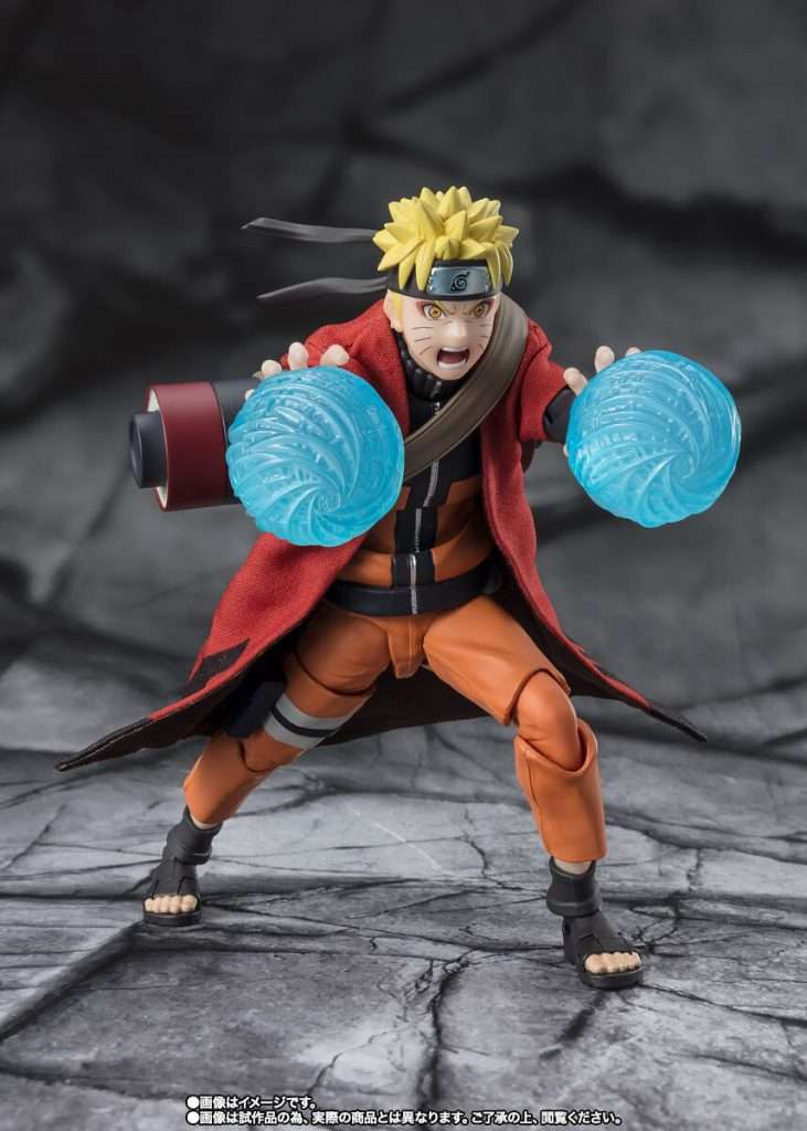 action figure Naruto Uzumaki sh figuarts bandai