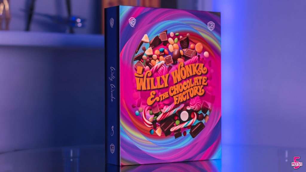 la Fabbrica di Cioccolato 1971 - Blu-ray home video 4k RaroFilm Studios