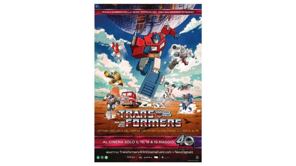 Transformers cartoni animati serie al cinema
