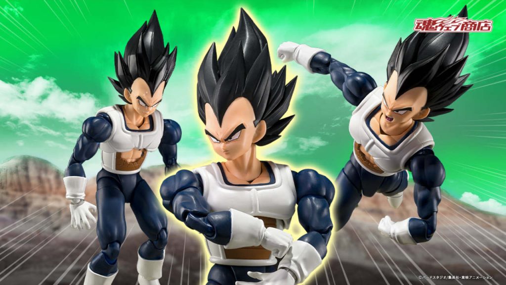 Dragon Ball Z Sh Figuarts: la nuova action figure di Vegeta - Bandai