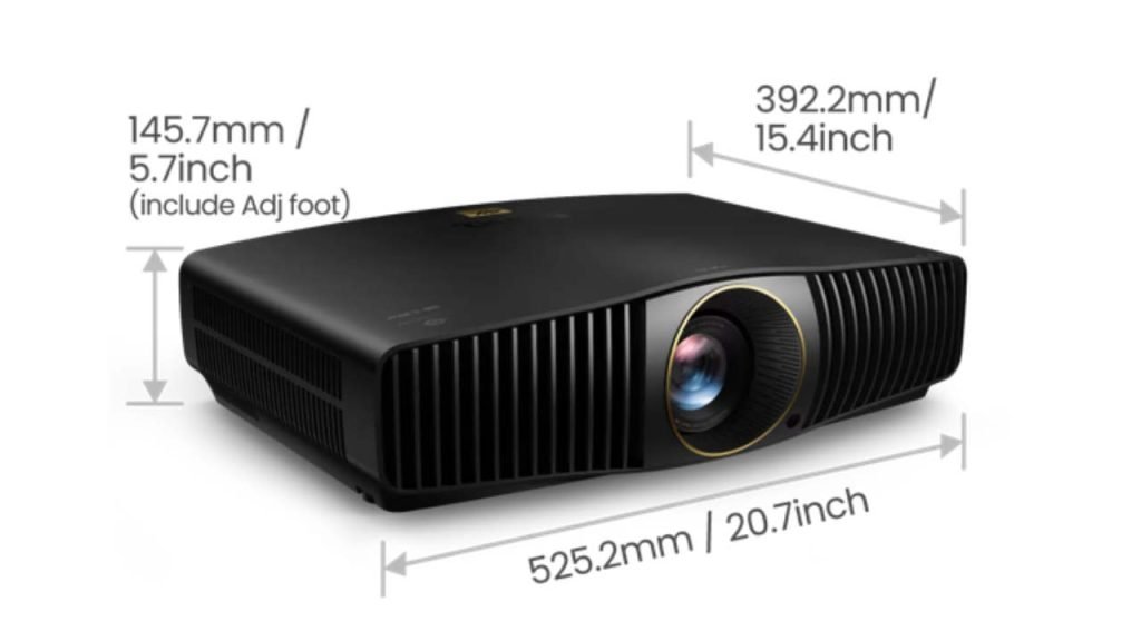 BenQ W5800 4K Proiettore Home Cinema DLP-Laser