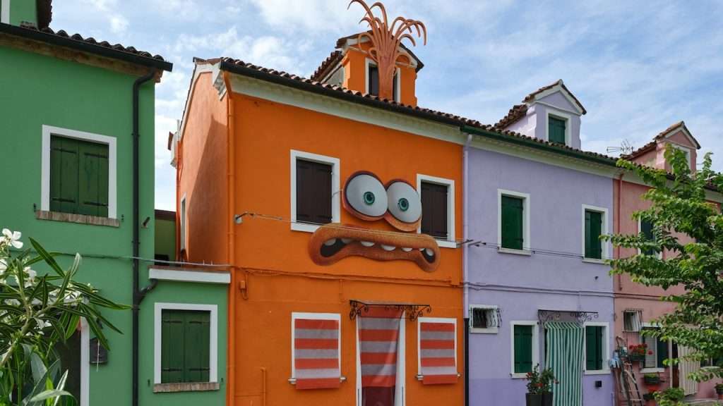 Inside Out 2 Burano installazioni personaggi
