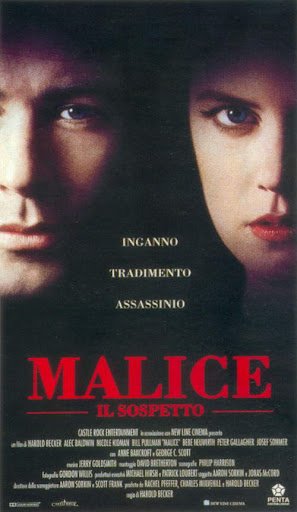 Malice - Il sospetto: trama, cast e trailer del film