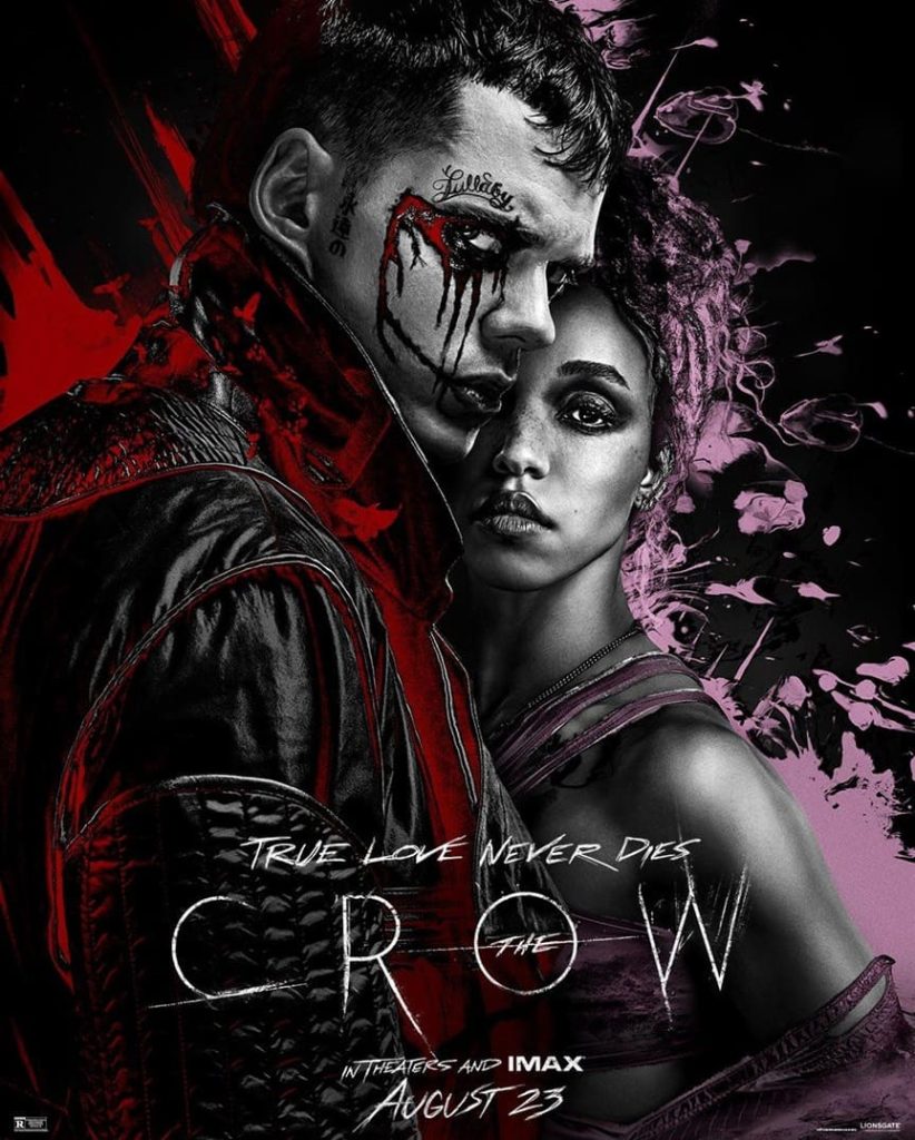 the crow trama trailer reboot film Corvo