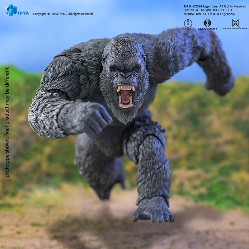 Godzilla x Kong: l’action figure di Kong targata Hiya Toys