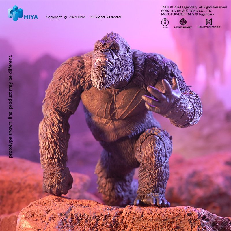 Godzilla x Kong: l’action figure di Kong targata Hiya Toys
