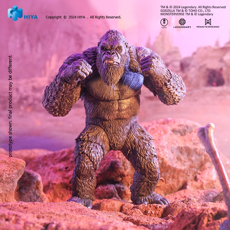 Godzilla x Kong: l’action figure di Kong targata Hiya Toys