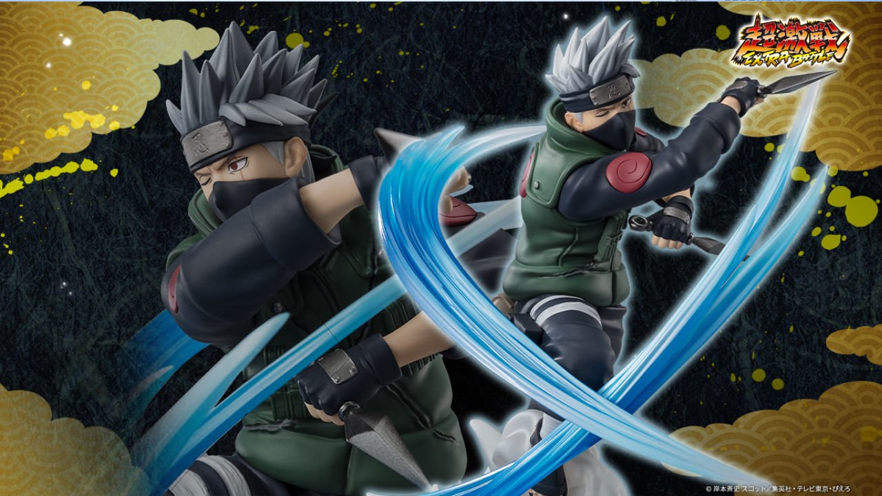 Naruto figuarts zero Bandai -scontro tra Kakashi e Orbito