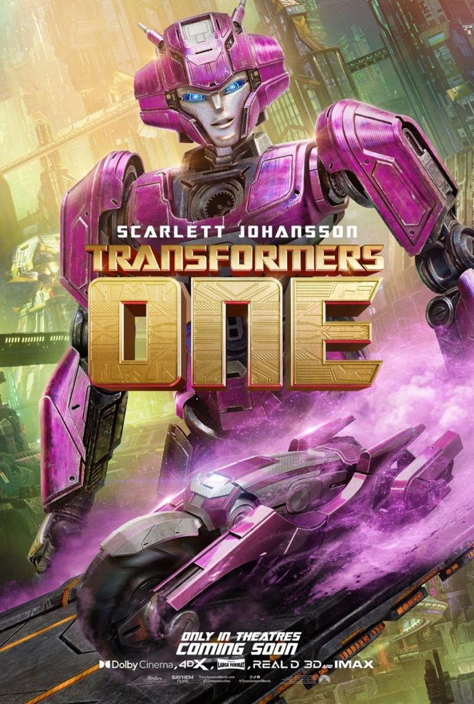 Transformers One: arrivano i character poster del film animato