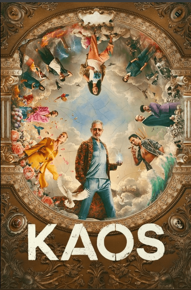 Kaos recensione mito e umorismo nella serie con Jeff Goldblum