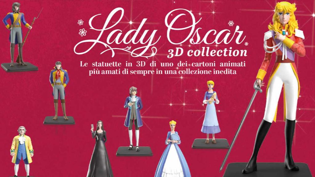 Lady Oscar arriva in edicola con la Collezione di Statuette