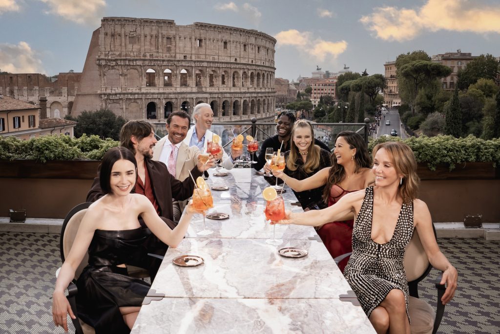 Emily in Paris 4 cast roma