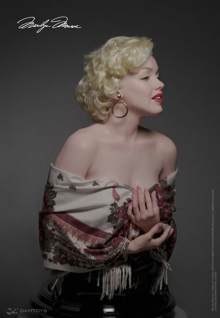 Marilyn Monroe: il busto ultra-realistico Damtoys