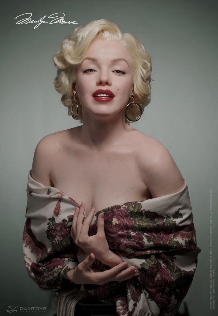 Marilyn Monroe: il busto ultra-realistico Damtoys