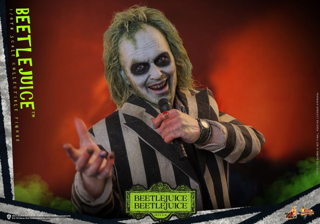 Hot Toys action e figure di Beetlejuice