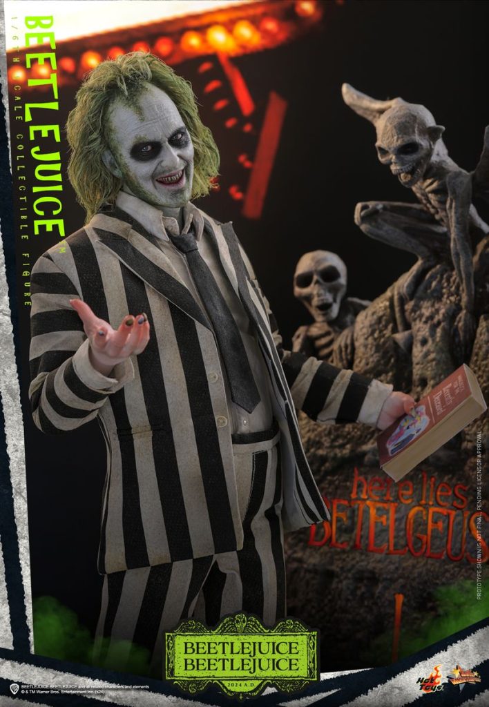 Hot Toys action e figure di Beetlejuice