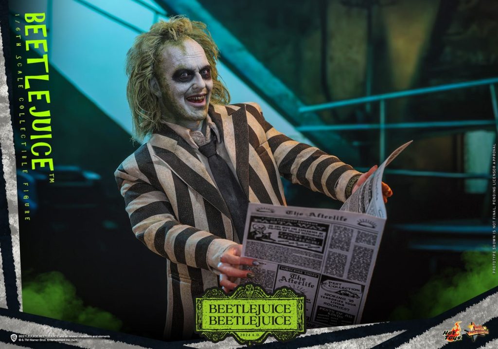 Hot Toys action e figure di Beetlejuice