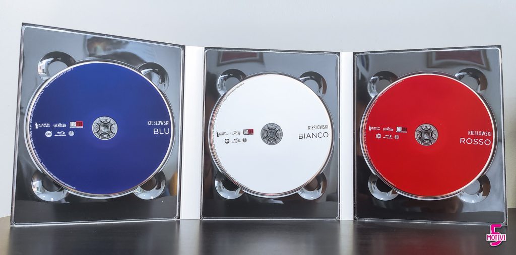 film tre colori Krzysztof Kieślowski blu-ray