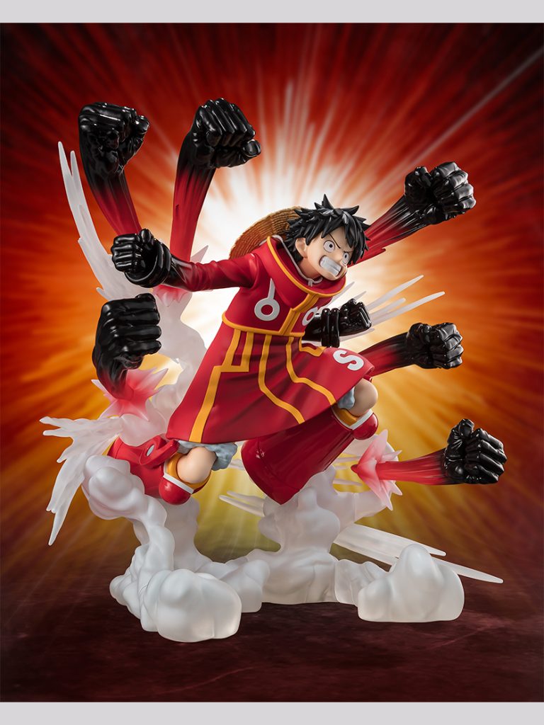 One Piece Figuarts ZERO di Luffy Gum Gum Hawk Gatling!