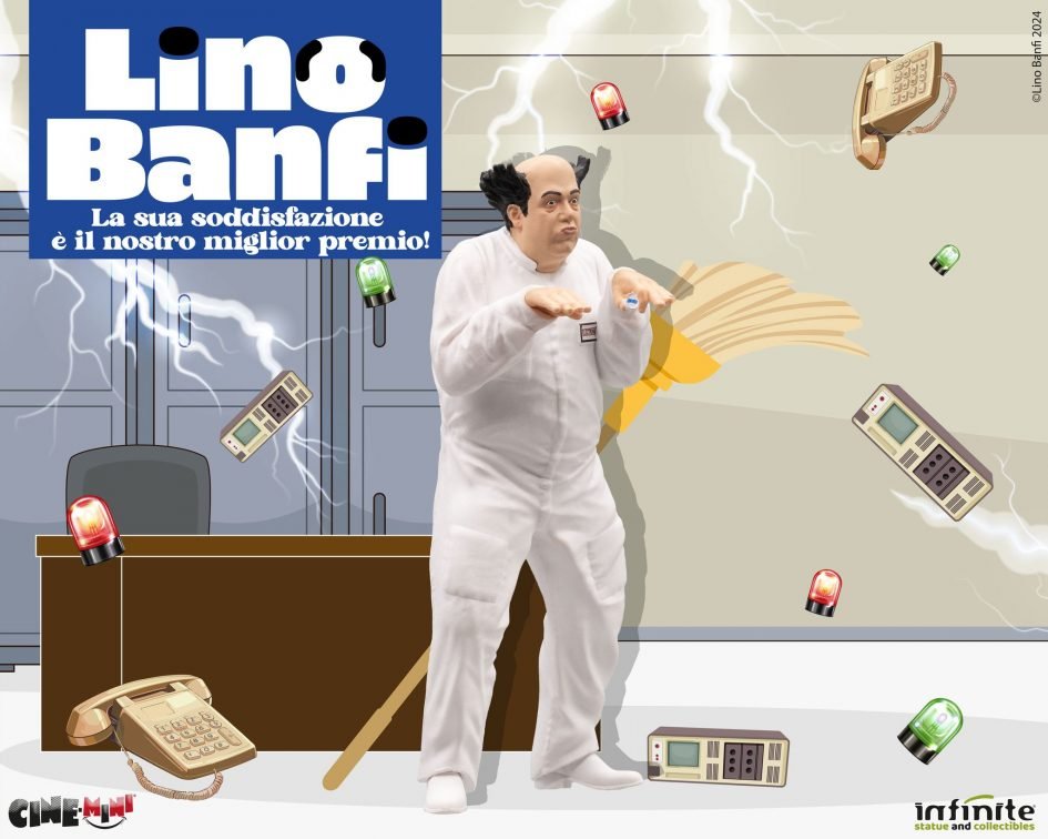 Infinite Statue Lino Banfi cine mini figure