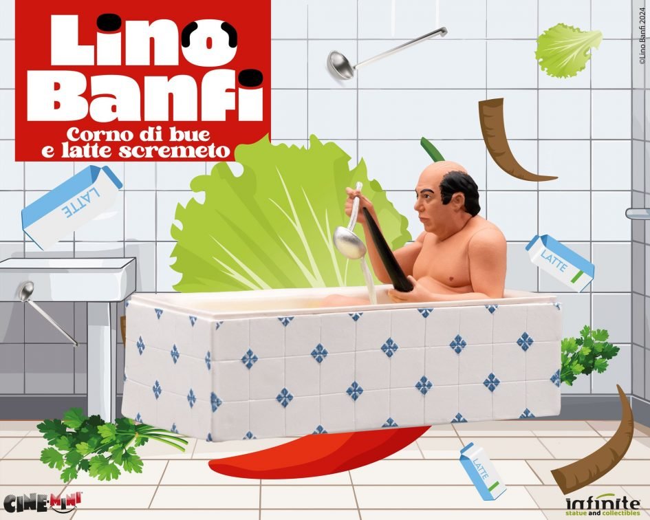 Infinite Statue Lino Banfi cine mini figure