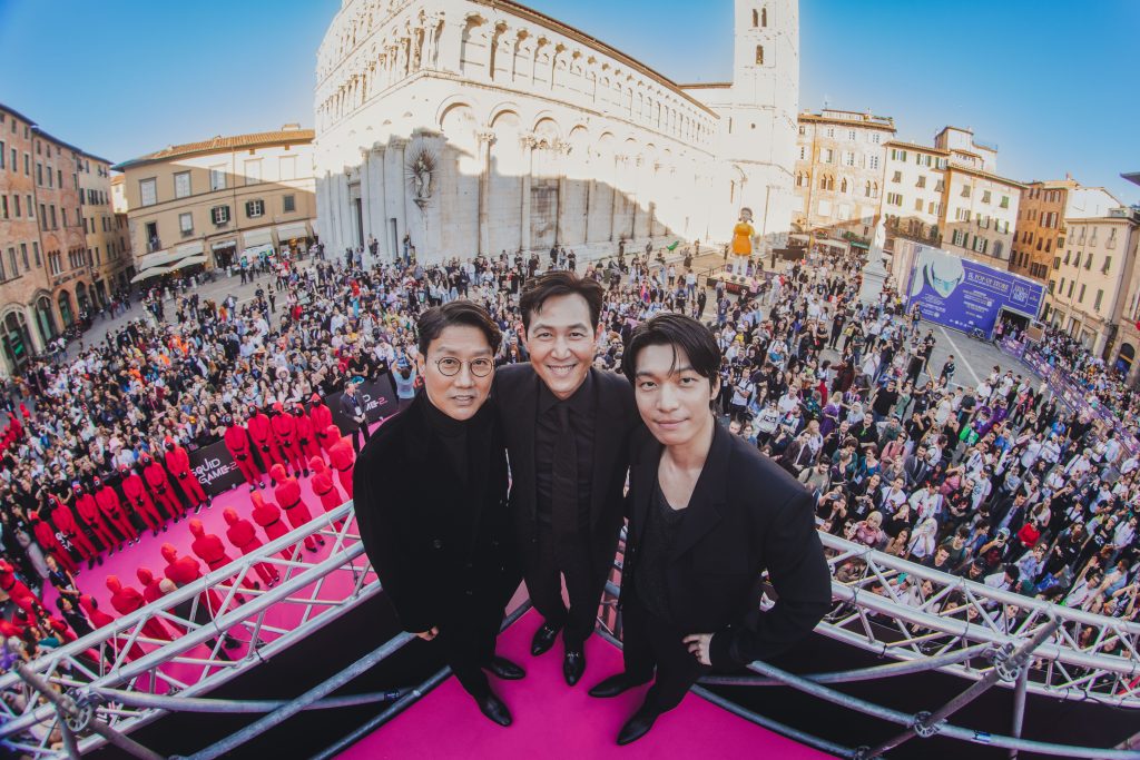 Regista e cast di Squid Game a Lucca per la stagione 2