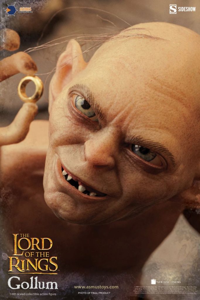 Gollum Smeagol figure  il signore degli anelli