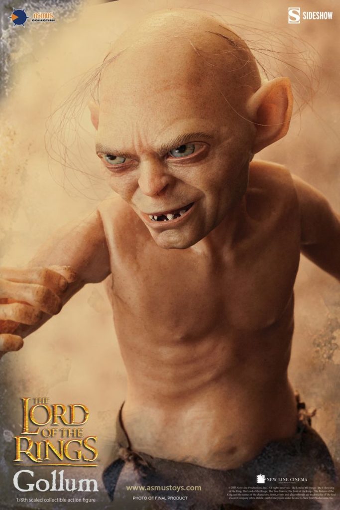 Gollum Smeagol figure  il signore degli anelli