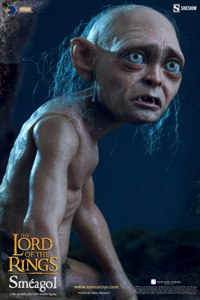 Gollum Smeagol figure  il signore degli anelli