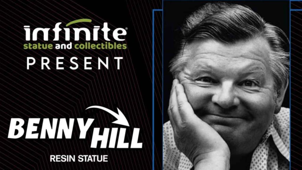 Infinite Statue annuncia la statua dedicata a Benny Hill