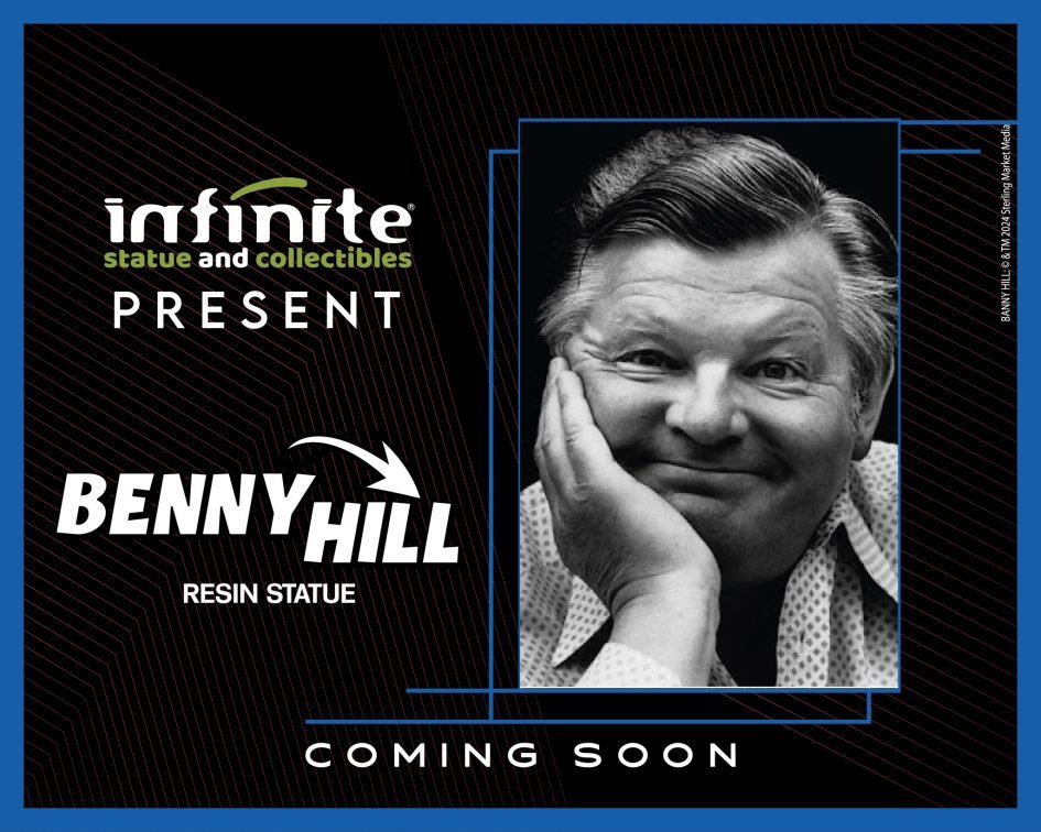 Infinite Statue annuncia la statua dedicata a Benny Hill
