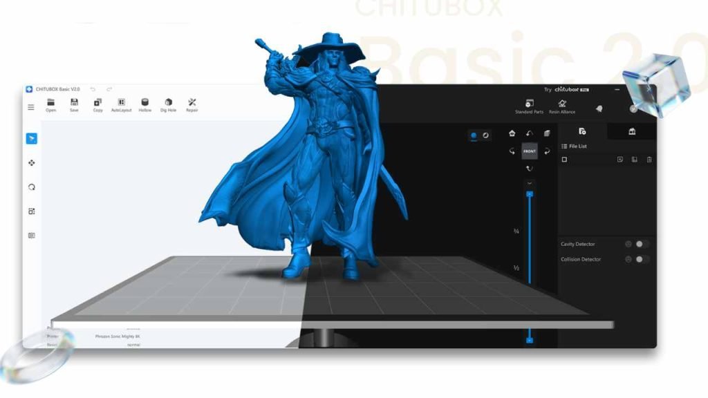 chitubox stampante 3d guida tutorial  software