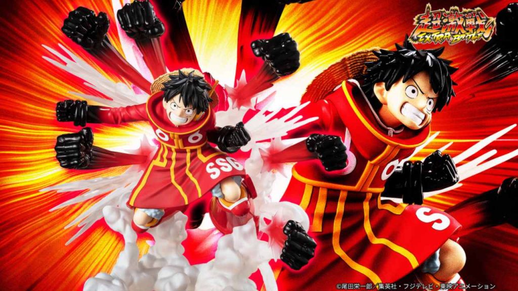 One Piece Figuarts ZERO di Luffy Gum Gum Hawk Gatling!