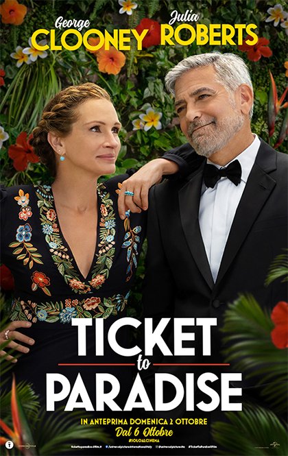 Ticket to Paradise: trama, cast e trailer del film stasera in TV