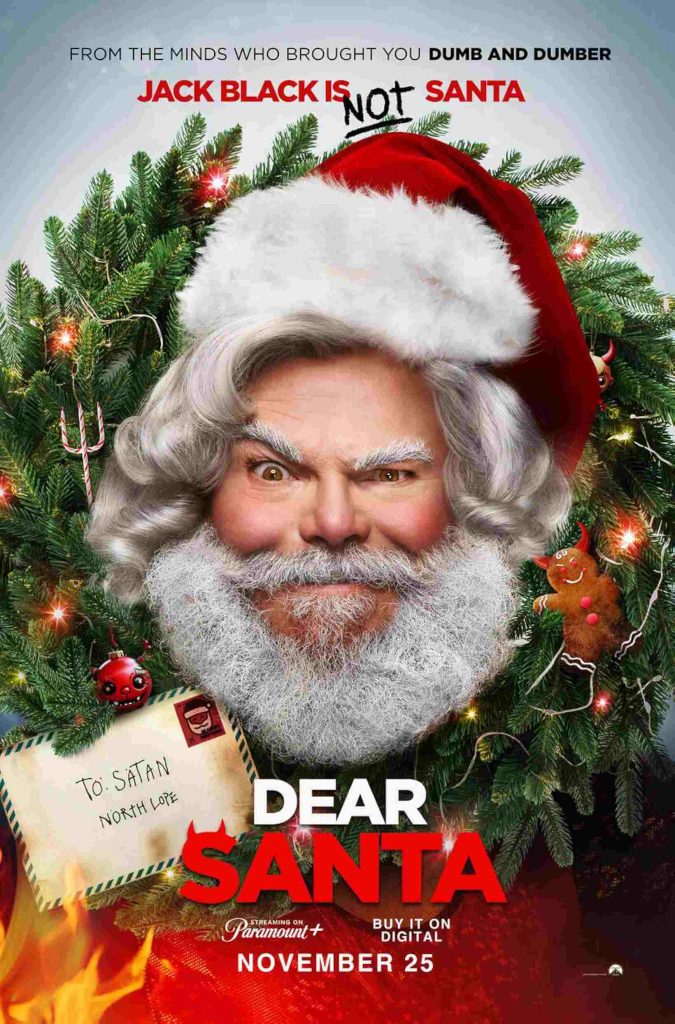 Dear Santa film trailer Jack Black