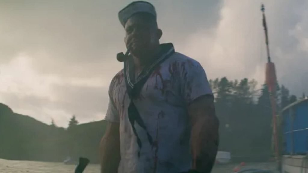 Popeye the Slayer Man, un nuovo film horror in live action su Braccio di Ferro, ecco il trailer