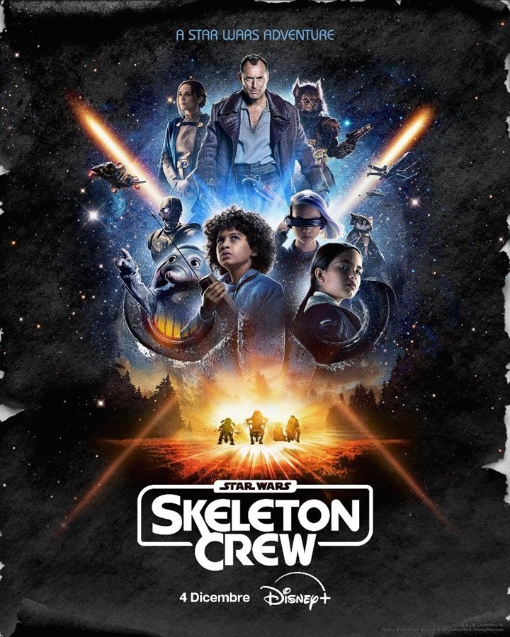 Star Wars Skeleton Crew, il nuovo trailer della serie Disney+