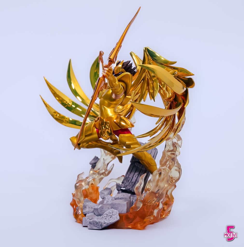 Sagittarius Seiya Bandai Figuarts Zero Metallique Recensione - review - 5 motivi