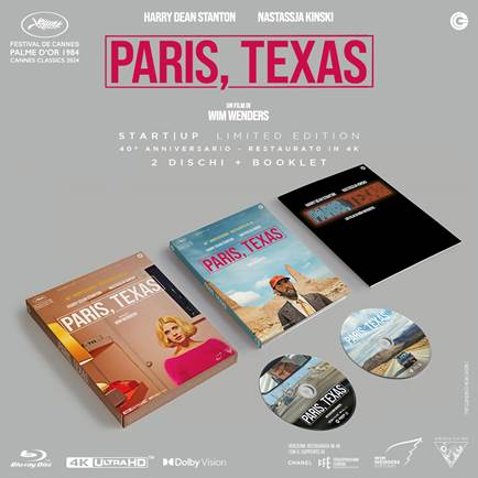 Paris, Texas restaurato, il crowdfunding per il box da collezione