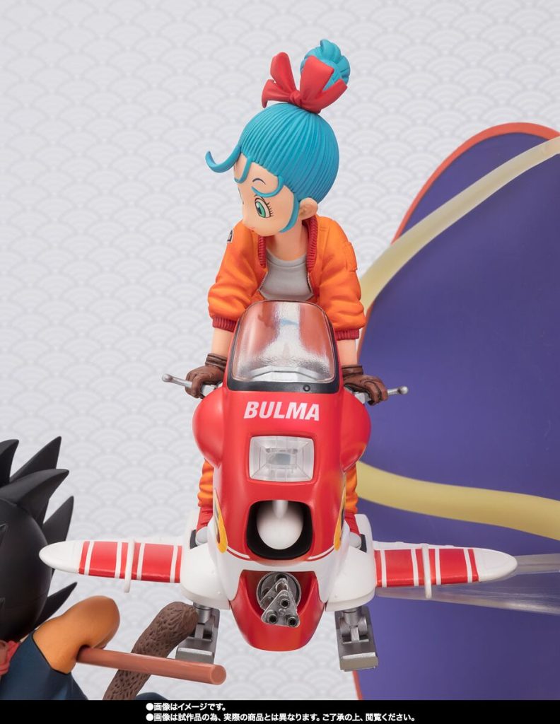 statua Bandai Goku e Bulma