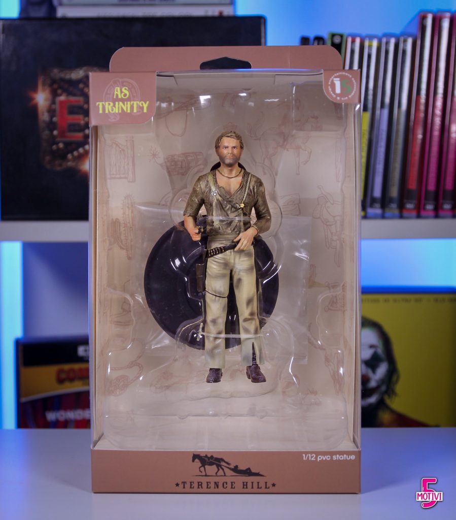 La statua di Terence Hill, nei panni di Trinità, in scala 1/12 in PVC di Infinite Statue - recensione