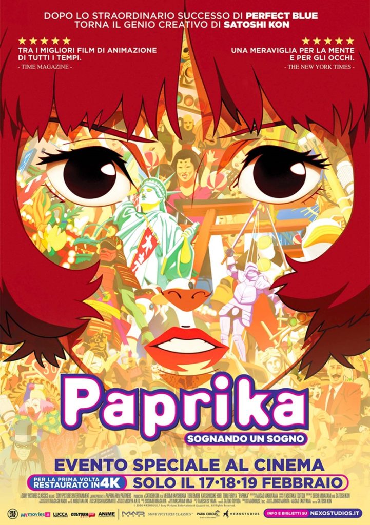 Paprika - Sognando un sogno, il film torna al cinema: data d'uscita