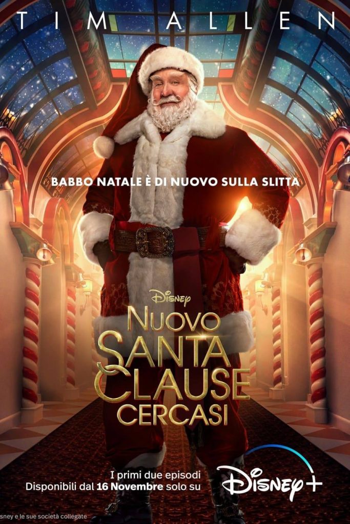 Poster serie Nuovo Santa Clause Cercasi