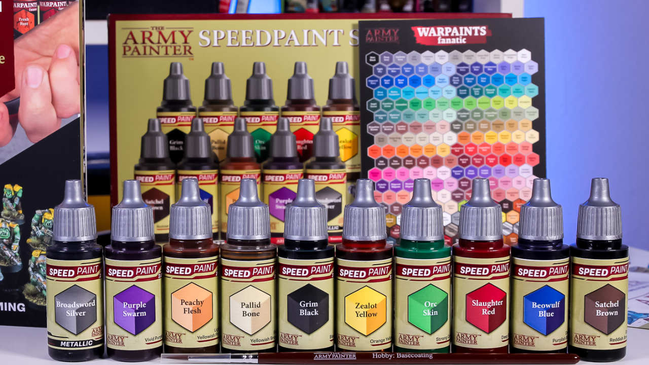 Speedpaint e Warpaints Fanatic guida ai colori the army painter - cover 5 motivi