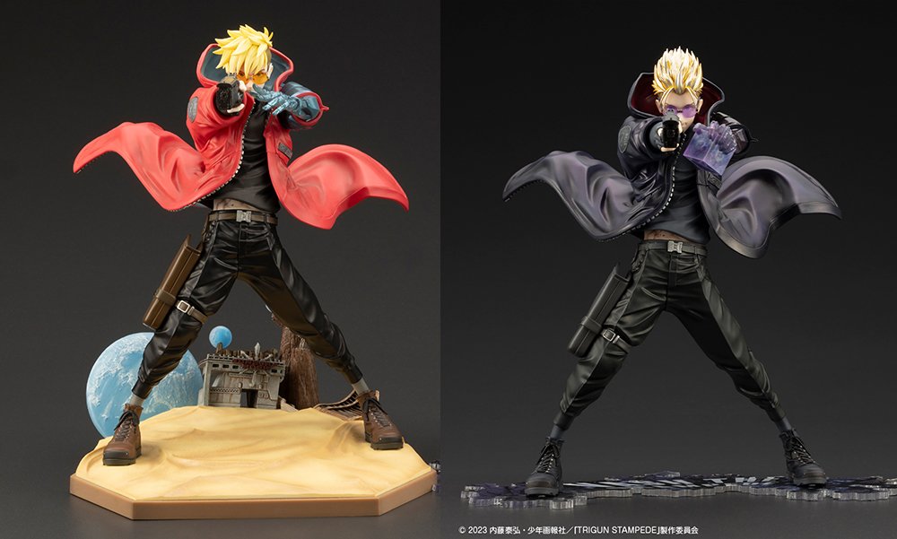 Trigun Stampede statua Vash Kotobukiya